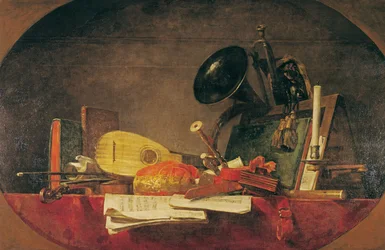 Les attributs de la musique, 1765